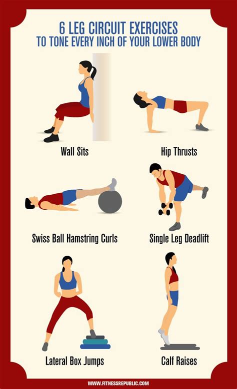 6 leg circuit exercises to tone your entire lower body circuit workout leg circuit exercise