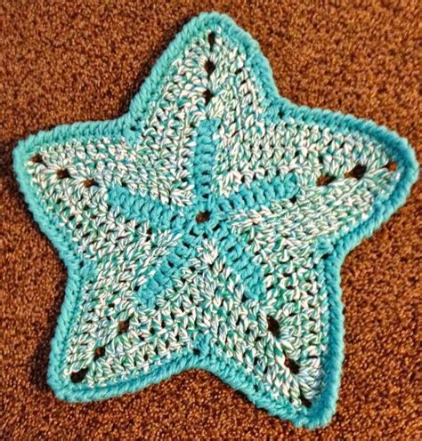 Crochet Starfish Pattern Free Bing Images Crochet Washcloth Pattern