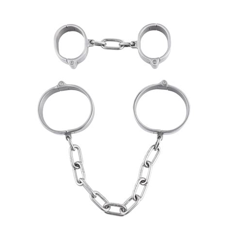 stainless steel bomdage set handcuffs for sex ankle cuffs free download nude photo gallery