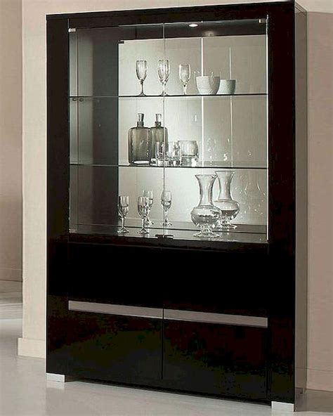 I should be mopping the floor: *Adriana Modern Black China Cabinet 44DADRCC