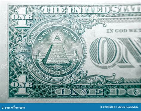 Eye And Pyramid Mysterious Masonic Signs On American Dollar Bills