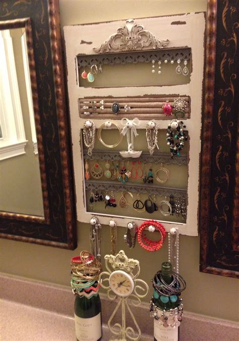 Jewelry Frame Hobby Lobby Or Diy Jewelry Organizer Diy Jewelry