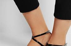 flats patent leather toe gianvito rossi point shoes pointed flat women porter stylish strap cute straps designer