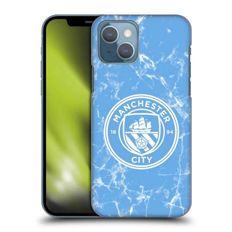 Manchester City Fc マンチェスターシティfc Marble Badge Blue White Mono ハード