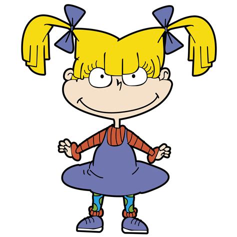 Angelica Pickles Svg Rugrats Svg Rugrats Characters Svg R Inspire