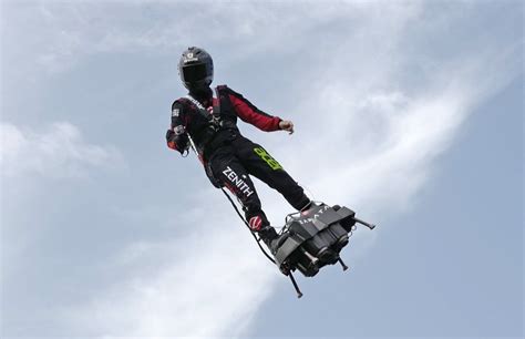 French Hoverboard Pilot Will Retry Jet Powered Flight To England Engadget