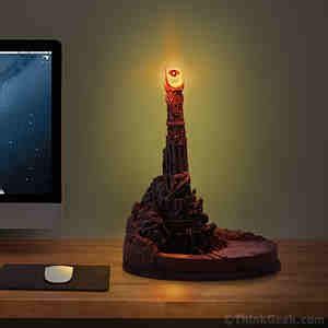 7 years ago by derp90 · 787 likes · 1 comments · trending. Eye of Sauron desk lamp with roving eye and spotlight ...
