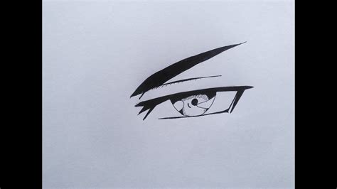 How To Draw Evil Anime Eye Youtube