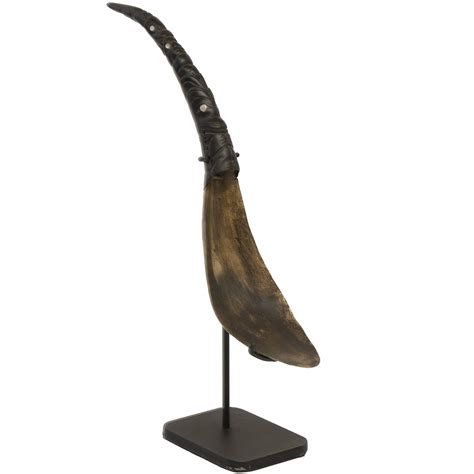 Antique Northwest Coast Native American Carved Horn Spoon Haida 19th