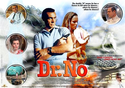 Dr No Poster 1 Dr No Licence To Kill Sean Connery Ursula James