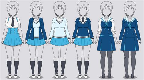 Kisekae School Uniform Set Female W Codes By Rainbowfan256 On Deviantart
