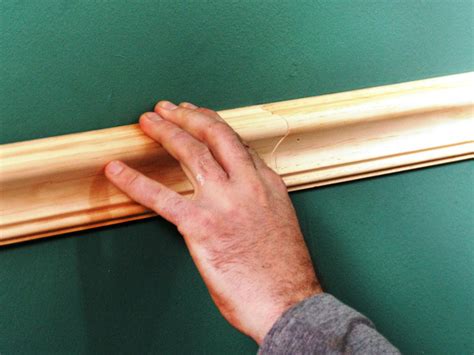 The chair rail is meant to mimic the top of a column 3. Install a Chair Rail | how-tos | DIY