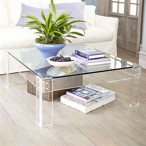 Cutting Edge Acrylic Coffee Tables Designs