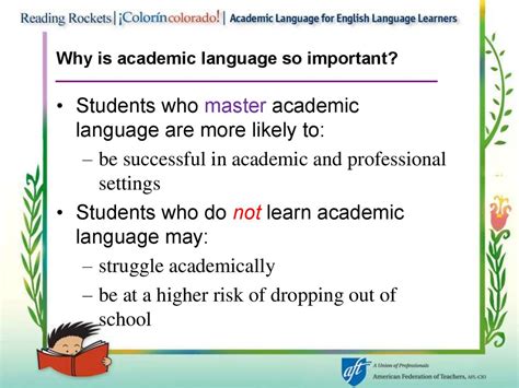 No, unless english eventually becomes almost irrelevant (like the situation of dutch in indonesia, french in vietnam, spanish in the philippines). Academic Language for English Language Learners ...