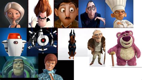 Disney Pixar Dreamworks Villains