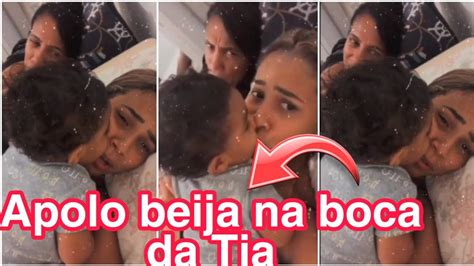 Apolo Beija Na Boca Da IrmÃ De Abner😍 Youtube