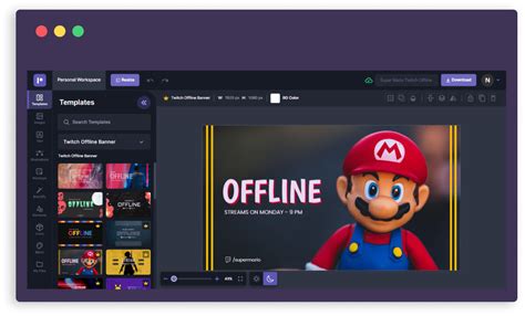 Free Twitch Offline Banner Maker Create Epic Banners Online