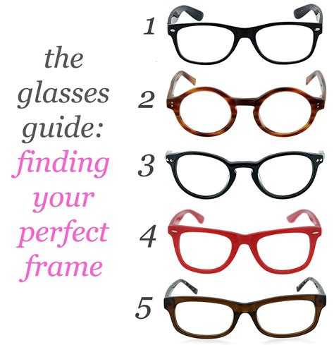 The Glasses Guide Finding Your Perfect Frame Hey Pretty Thing
