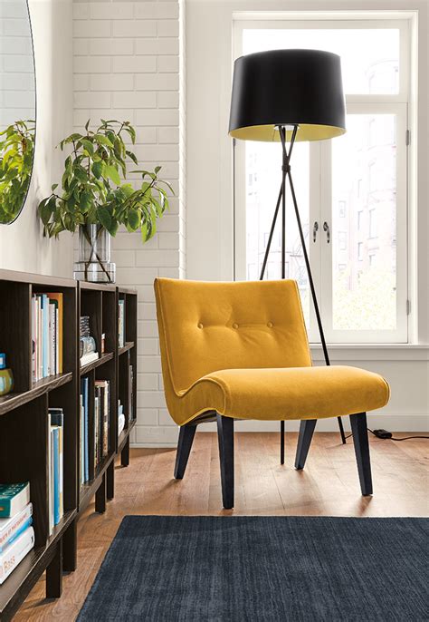 Whether placed in your bedroom, living room, entryway or family room, this decorative chair is there for you to take a load off. Small Space Accent Chairs - Room & Board