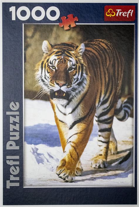 Trefl Jigsaw Puzzle The Siberian Tiger 1000 Pieces