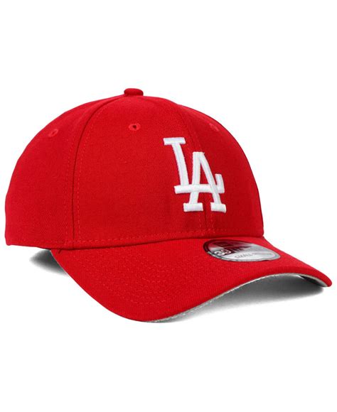 Dodgers hats, 2020 world series champions snapbacks, and more at the lids online store. Ktz Los Angeles Dodgers Fashion 39Thirty Cap in Red for ...