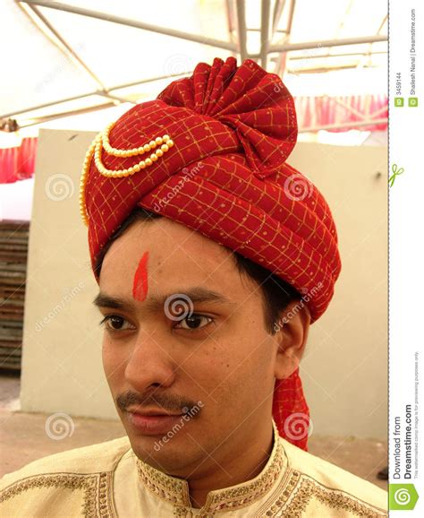 Prince With A Turban De Gujarati Photo Stock Image Du Homme Gujarati