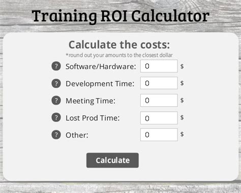 How To Calculate Roi Training Haiper