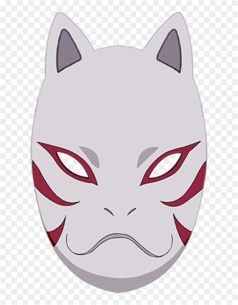 Mascara Do Kakashi Png Naruto Kakashi Anbu Mask Transparent Png