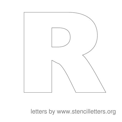 Large Stencil Letters Stencil Letters Org