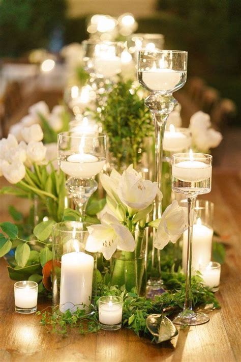 40 Beautiful Wedding Candle Ideas Candle Wedding Centerpieces Tulip