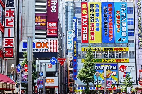 Gambar Arsitektur Jalan Bangunan Perkotaan Iklan Jepang Signage