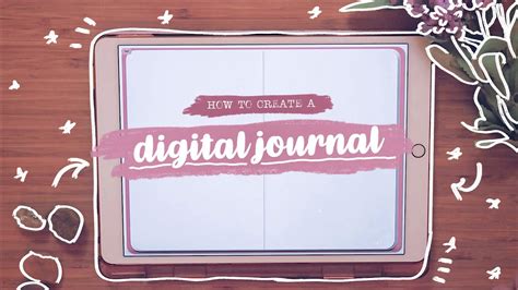 How To Create A Digital Journal 💗 Digital Bullet Journal Tutorial