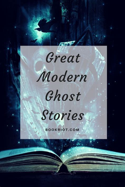 An Open Book With The Title Great Modern Ghost Stories