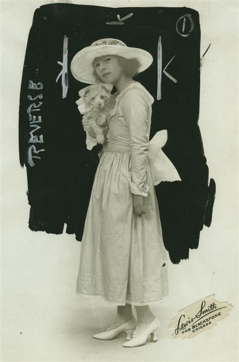 Ruth Gordon From The Broadway Play Seventeen In 1918 At The Age Of