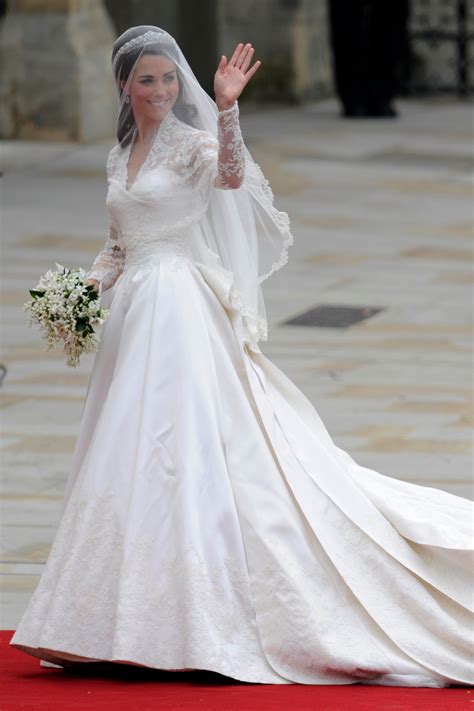 a detailed look at the princess of wales kate middleton s unforgettable wedding dress british