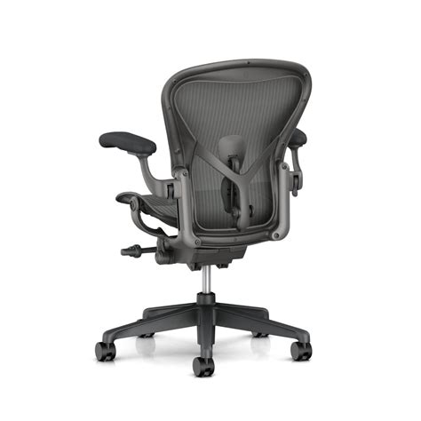 Herman miller aeron chair review: Herman Miller Aeron Chair Carbon - Size C (large)