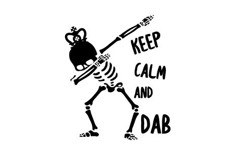 Keep Calm And Dab Graphic By Twelvepapers · Creative Fabrica