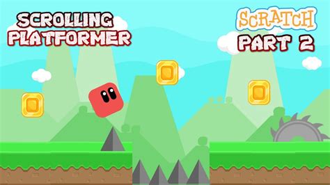 How To Make A Scrolling Platformer Game In Scratch 30 Part 2