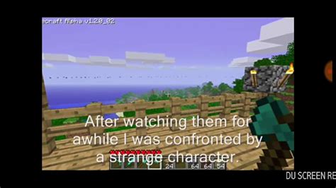 My First Herobrine Sighting Way Back In 2010 Youtube