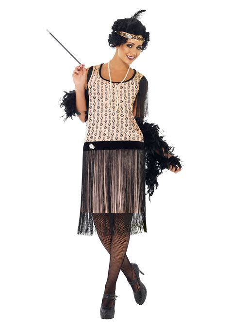 1920s Coco Flapper Womens Costume