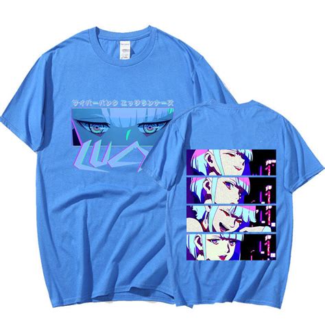 Lucy Cyberpunk Japanese Anime T Shirts Urbanwearoutsiders