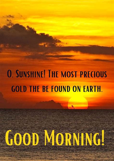 25 Beautiful Good Morning Sunshine Images With Quotes Mk Wishes