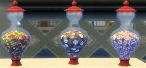 Sims 4 Cc Candy Bowls Candy Dispensers And Gumball Machines Fandomspot