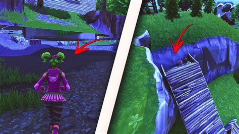 new get fully under salty springs using this insane glitch secret fortnite glitches 2018