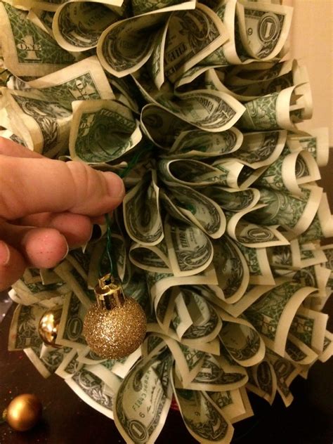 Diy Money Christmas Tree Creative Cash T Tutorial Christmas Money