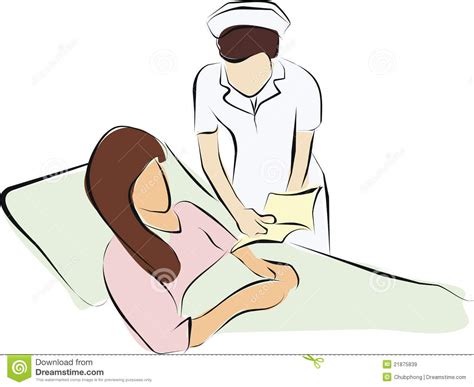 Nurse Care Patient Royalty Free Stock Images Image 21875839