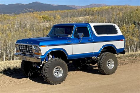 Modified 1978 Ford Bronco Custom 4x4 For Sale On Bat Auctions Sold
