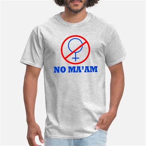 No Maam T Shirt Al Bundy Funny Cosplay Mens T Shirt Spreadshirt
