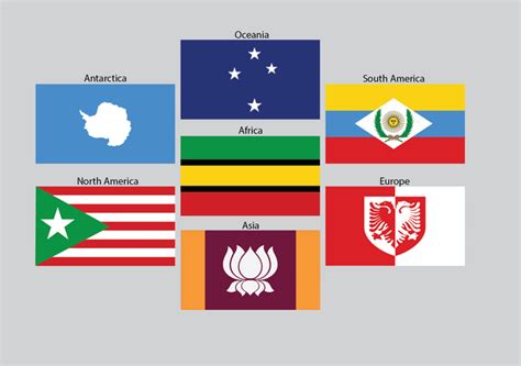 Flags Of The Continents Rvexillology