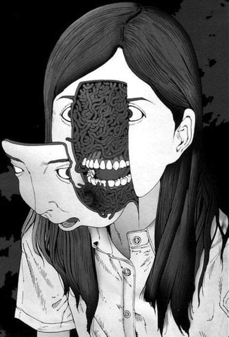 Best Illustrations Brilliant Images On Designspiration Japanese Horror Dark Art